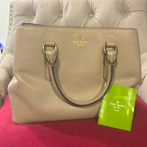 Grey Kate spade handbag